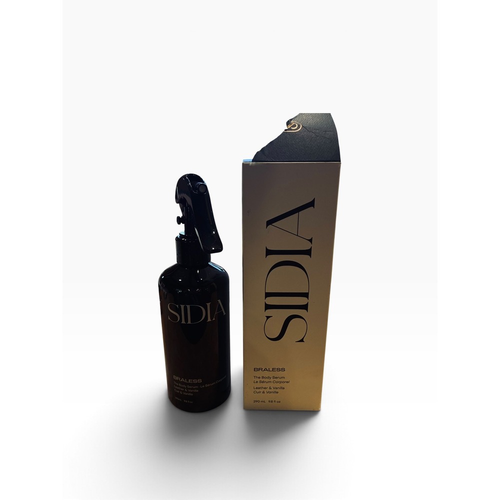Sidia Braless The Body Serum Leather Vanilla 290ml New Imperfect Box